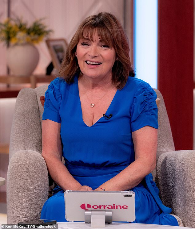 The Scottish presenter, 65, has run a chat show bearing her name on the channel since 2010 (pictured in July).