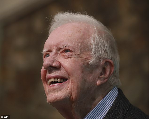 Carter — one of only four presidents to receive the Nobel Peace Prize — died Sunday at his home in Plains, Georgia