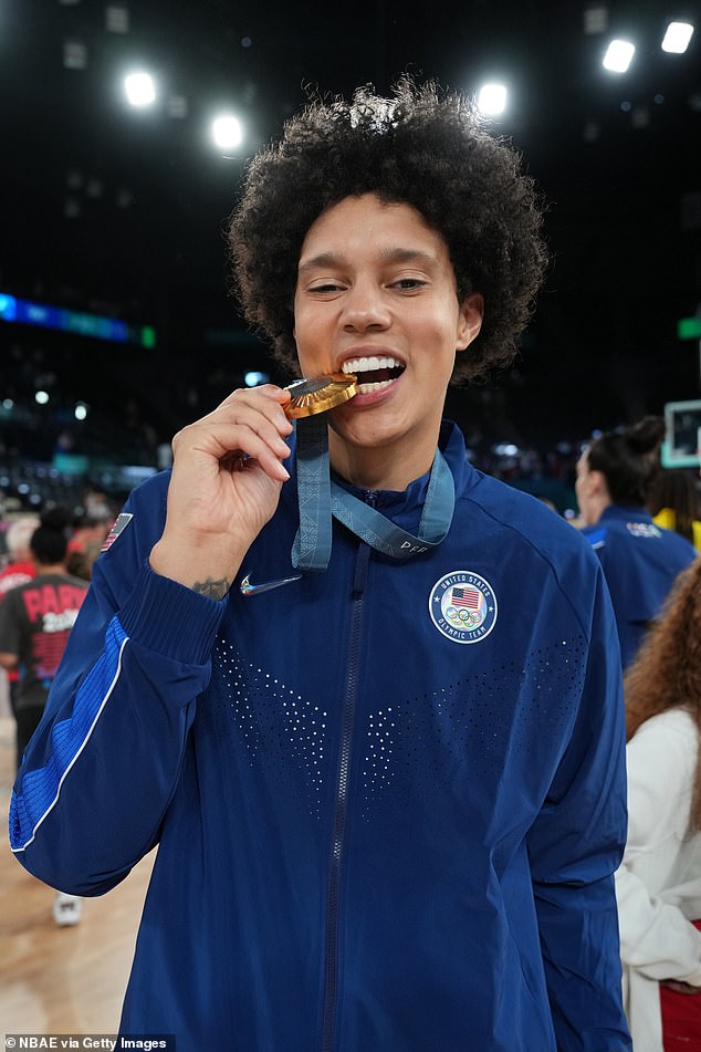 Since his release in a prisoner exchange, Griner wears his natural curls in a short style.