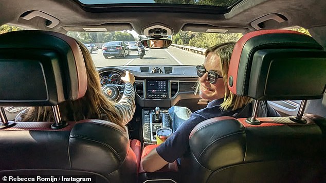 Romijn and O'Connell shared in September that both girls had obtained their learner's permits before obtaining their driver's licenses. 'First road trip! @rebeccaromijn all about that "life permit"'