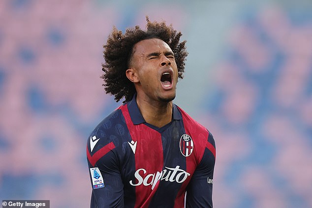 Zirkzee is now wanted by two clubs in Italy, where he previously scored 14 goals for Bologna