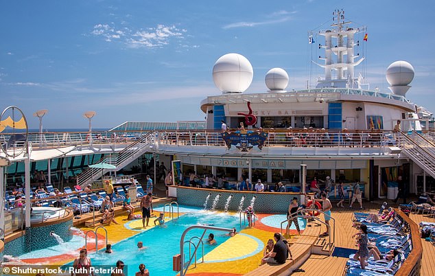 Norovirus infections are common on cruise ships due to the close quarters and shared facilities, such as pools and hot tubs, which can become infection hotspots.