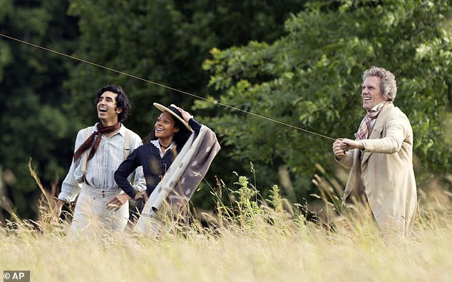 Rosalind shined in her major film role as Agnes in Armando Iannucci's 2019 hit film, The Personal History of David Copperfield (pictured with Dev Patel and Hugh Laurie).