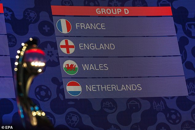 England will face France, Wales and the Netherlands in their Euro 2025 group stage.