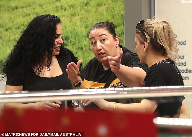 A group of women who missed the draw despite standing in line