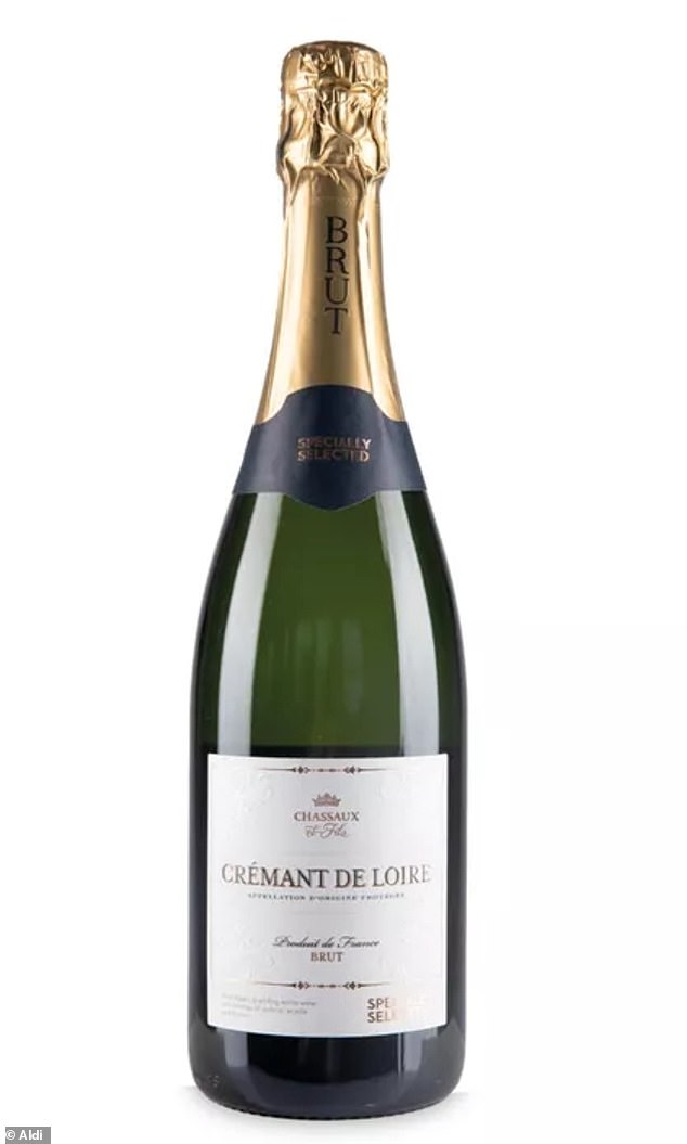 Aldi's own brand Crémant De Loire has been reduced from £8.99 to £4.99