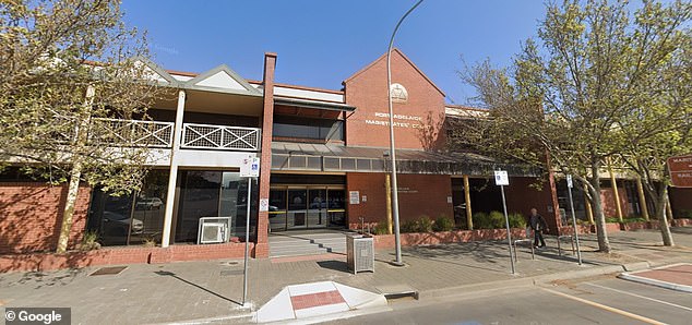 The couple were due to appear in the Port Adelaide Magistrates Court (pictured) on Friday.