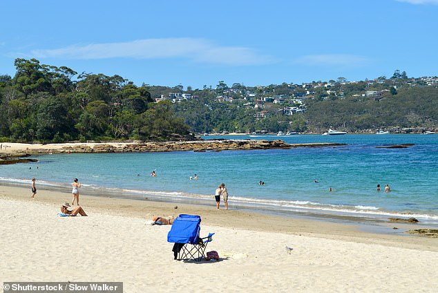 The disgruntled local left the note in the vehicle parked at Balmoral Beach (pictured), near Mosman, on Sydney's leafy north shore on Friday afternoon.