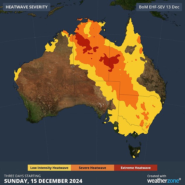 Melbourne is expected to hit a scorching 41C today, the hottest December day since 2019.