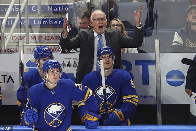 The Sabers face their own potential 14-year playoff drought if they can't make the postseason this spring. Buffalo has rehired Lindy Ruff, the last coach who led the Sabers to the playoffs