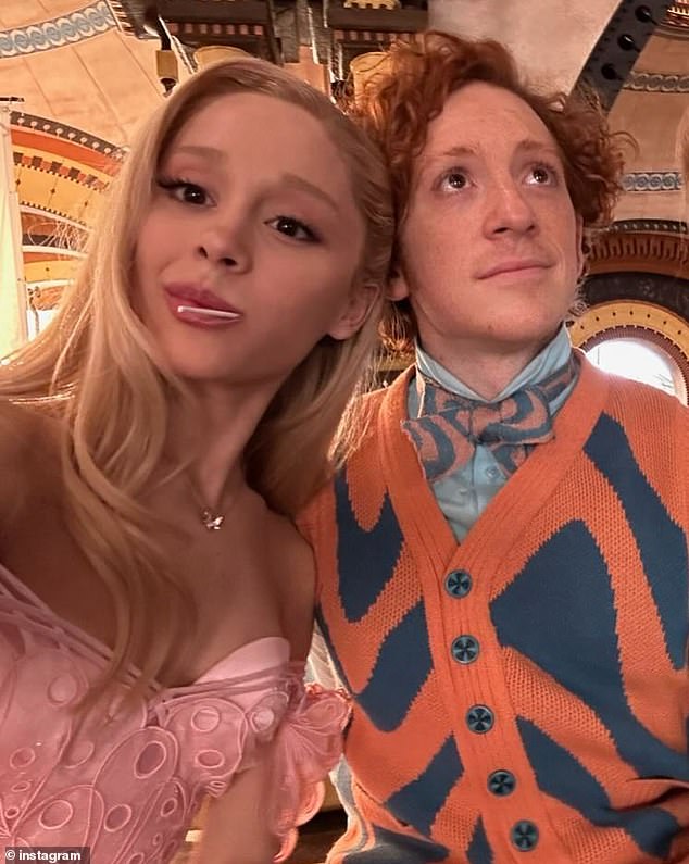 Slater, 32, and Grande, 31, met on the British set of the film adaptation of the celebrated musical in 2022, when both were married. Ariana plays Glinda – the good witch – alongside Ethan as munchkin Boq.