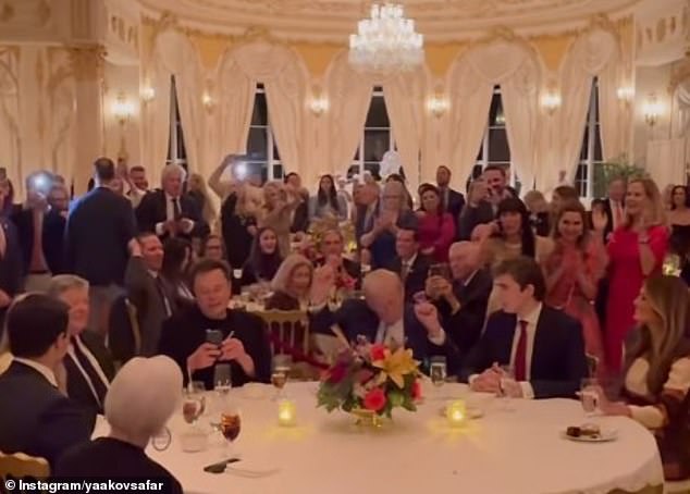 Days after the dinner, Elon said he and Barron discussed 