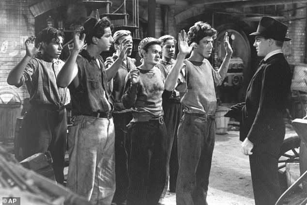 A scene from the 1938 film Angels with Dirty Faces, also one of 25 classic American films selected for the class of 2024