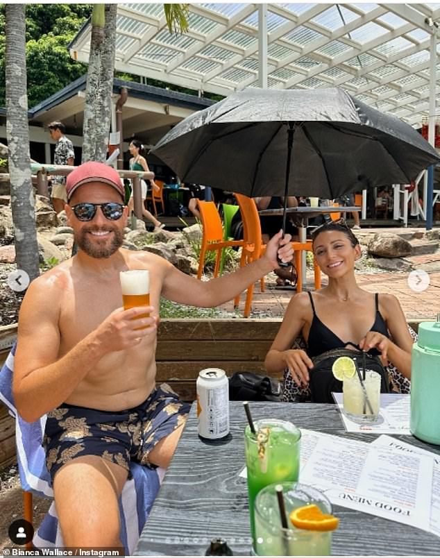 The 32-year-old Australian actress and the Fantastic Four star, 51, are currently living life on Fitzroy Island with Bianca's family as they prepare to ring in the new year.