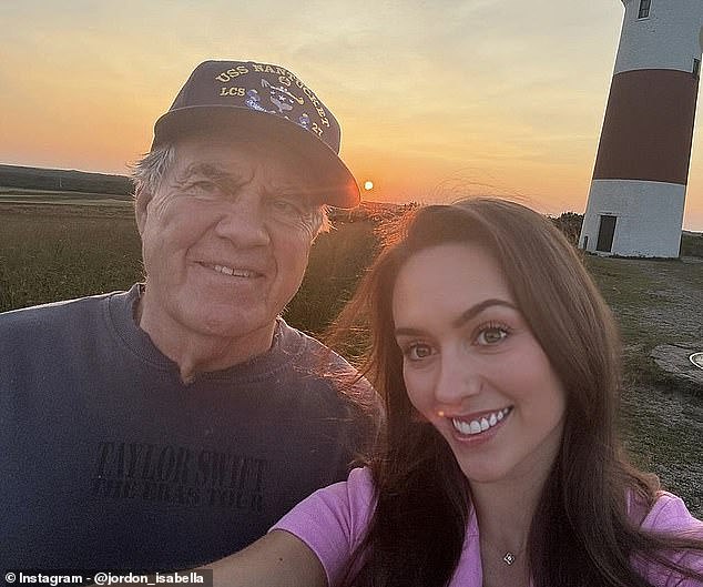 The 72-year-old has been dating Hudson, a former college cheerleader, for several months