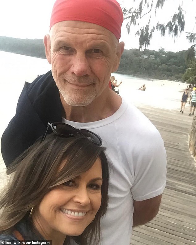 Republican Peter FitzSimons (pictured with his wife Lisa Wilkinson) is behind a website dedicated to finding a new design for the Australian national flag.