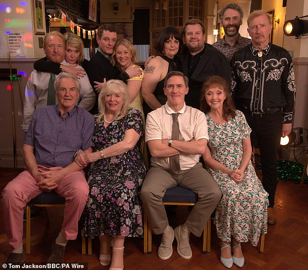 While the comedy struggled in the ratings, elsewhere on BBC1, Gavin and Stacey: The Finale (pictured) was the most watched show of the festive season with 12.5 million.