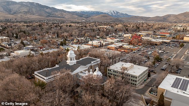 The earthquake struck around 3:08 PM local time in Carson City (photo), 14.5 miles (23.1 kilometers) northeast of Yerington.