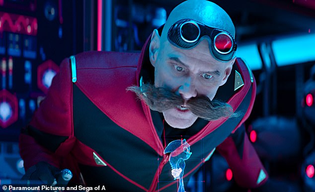 Even though he once had an estimated net worth of $300 million, Carrey still needs to make sure the bills are paid, which is why he came out of 'retirement'; seen in a still image of Sonic