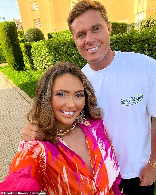 Dawson has been with the rugby league player for eight years but was left hurt and humiliated after discovering he had sent intimate text messages to another woman.