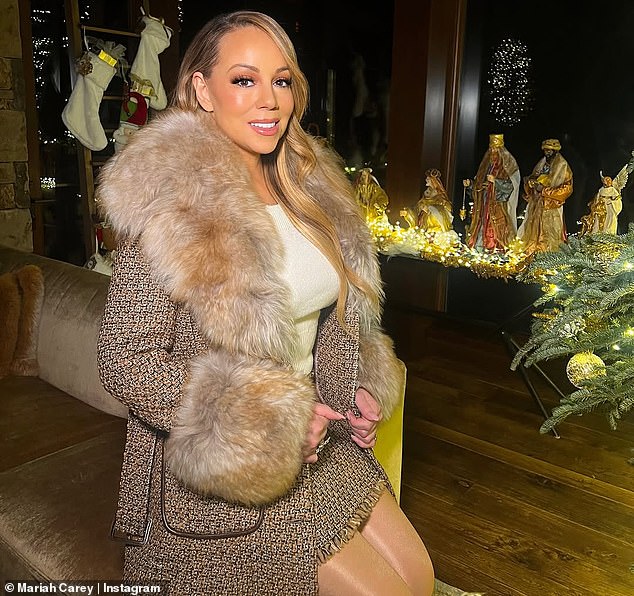 Many stars lit up their social media over Christmas to give their fans a glimpse into some enviable holiday plans, including Mariah.