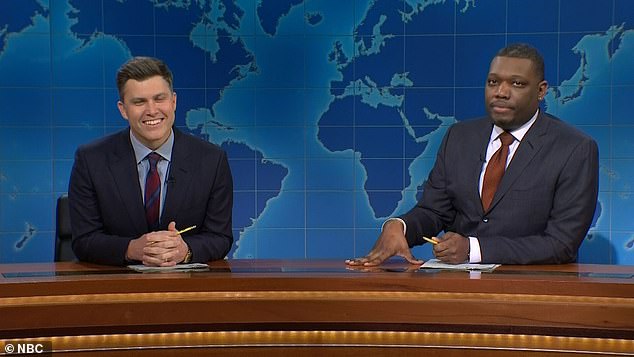 Jost started co-anchoring SNL's 'Weekend Update' news parody in 2014 with co-anchor Michael Che