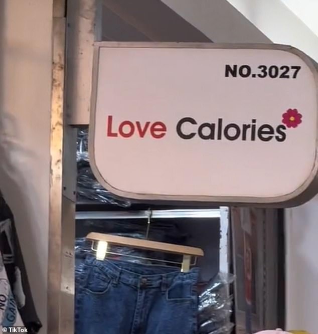 Love Calories was one of the fun-named plus-size women's clothing stores inside a Thai shopping mall.