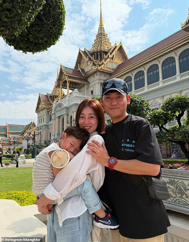 Kang Ko, Jin Lee Seon and their son died on board the flight. They shared photos of their first family vacation on Instagram.