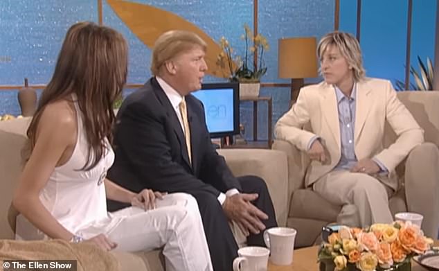 In 2004, the businessman, now 78, sat down with his then-fiancée Melania, now 54, on The Ellen DeGeneres Show to discuss their blossoming romance.