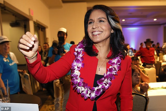 Gabbard sparked controversy when she met Syrian President Bashar al-Assad amid the brutal civil war there in 2017