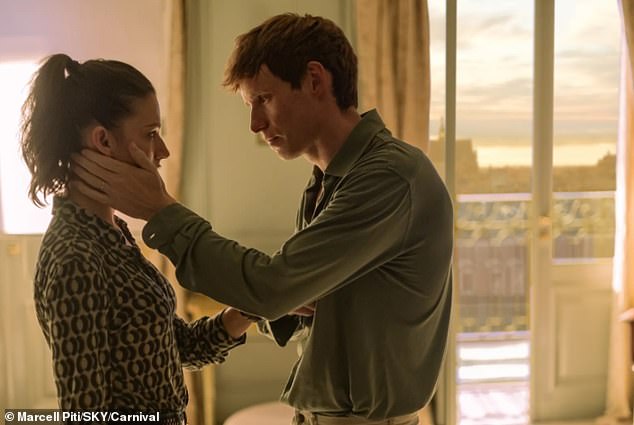 The new drama sees Eddie playing an elusive assassin who makes a living performing hits for the highest price, with Money Heist actress Ursula playing his Spanish wife.