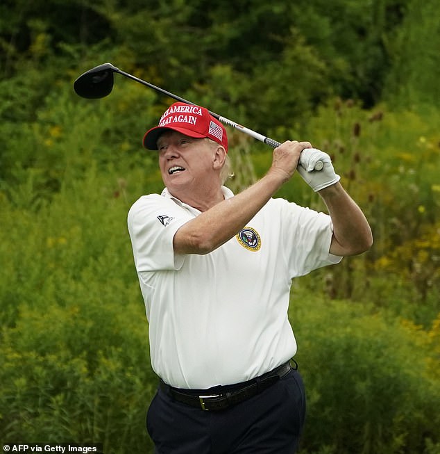 Sightings have been reported at Donald Trump's golf course in Bedminster