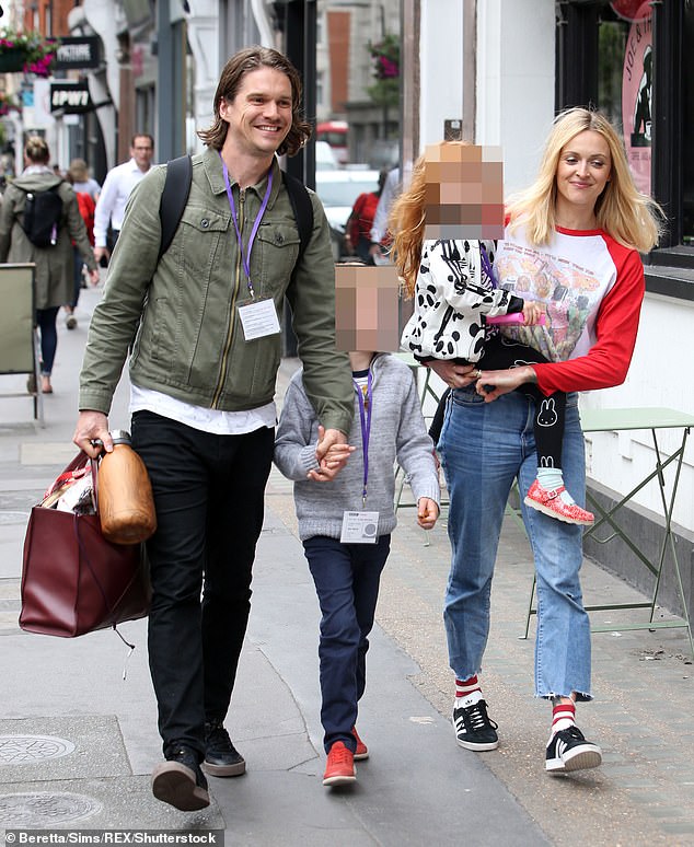 Fearne also shares her son Rex, 11, with Jesse and is also stepmother to her children Arthur, 21, and Lola, 18, from her first marriage (pictured in 2019).