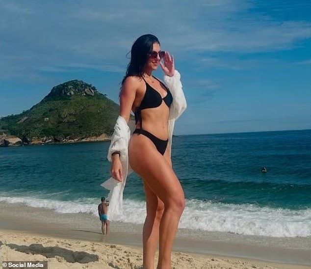 Diely Silva posed on a beach in Rio de Janeiro and shared photos on her Instagram just hours before she was shot dead during an Uber ride