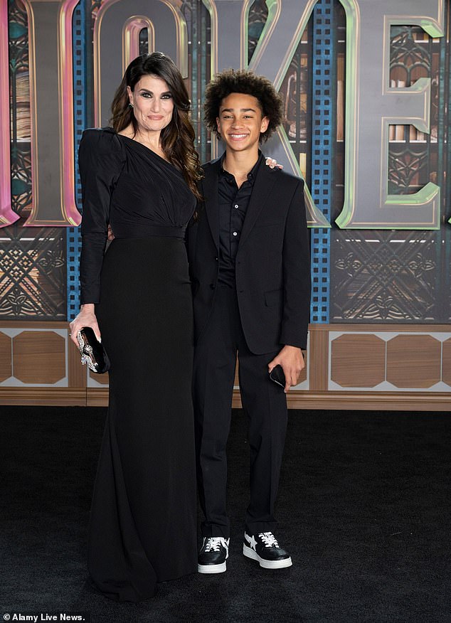 This isn't the first time Walker has supported her parents on the red carpet recently, as she joined her mother Idina at the red carpet premiere of the film adaptation of Wicked in Los Angeles last month.