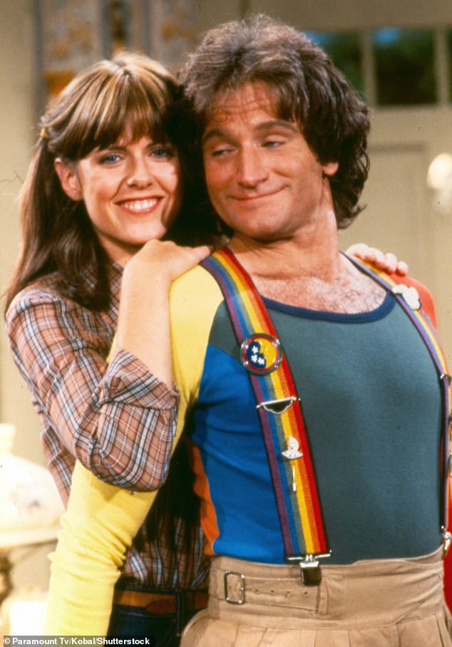 This is Pam Dawber, 73, known for playing the character Mindy McConnell on the ABC comedy, Mork & Mindy, alongside the late comedian Robin Williams.