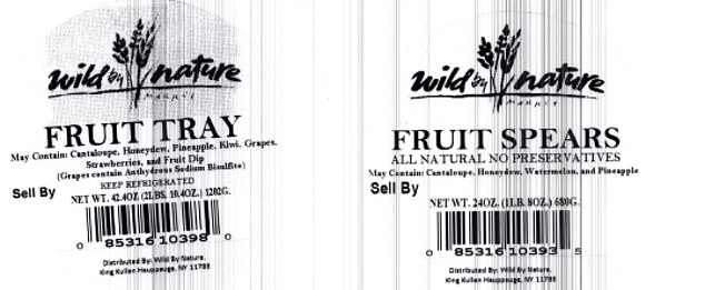 The above shows a selection of the labels used on some of the Wild by Nature products that were recalled.