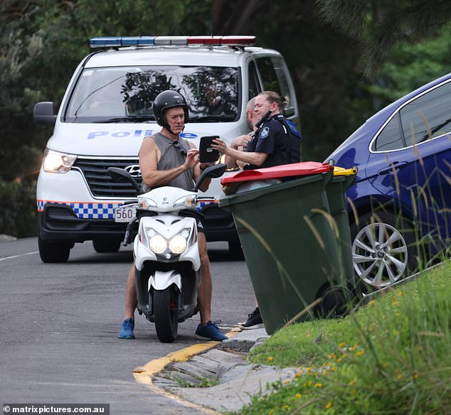 Neighbors soon joined the search, also using scooters to monitor nearby streets.