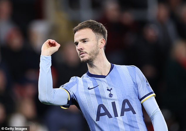 Maddison, a huge fan of the sport, regularly celebrates darts when he scores.