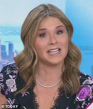 Jenna Bush Hager on Friday's episode of Today with Hoda and Jenna