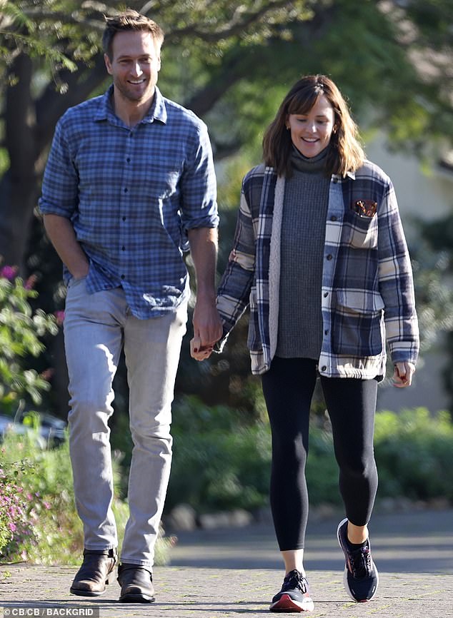 The 52-year-old actress has been quietly dating John since 2018 and reportedly split from him in 2020 to reunite in 2021; pictured from January 2023