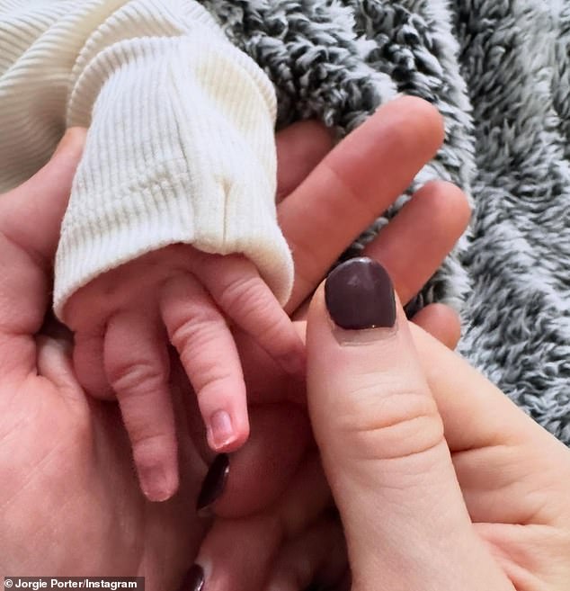 Jorgie Porter gives birth Former Hollyoaks star welcomes a baby