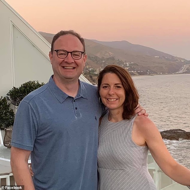 Wojnarowski, seen with his wife Amy, was diagnosed with cancer in March.