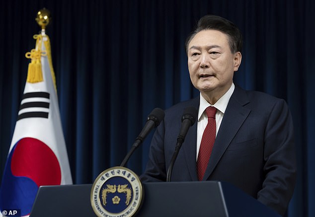 President Yoon Suk Yeol survived his first impeachment vote on Saturday after his right-wing People Power Party (PPP) boycotted the vote.