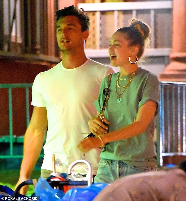 Tyler dated Gigi Hadid in the summer of 2019; Seen leaving Justin Theroux's bar, Le Turtle, in New York.