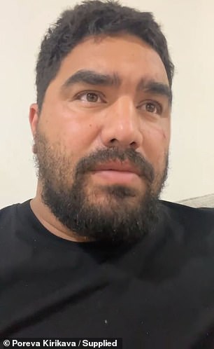 In an emotional video posted to social media, the doting father said he burst into tears after realizing food was much cheaper in Australia, compared to New Zealand.