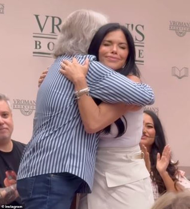 In September, the raven-haired beauty was surprised to see her El Camino Community College teacher, Lori, in the crowd as she invited her up on stage and gave her an emotional hug.