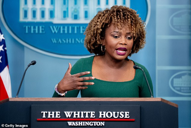 The American people have thoroughly rejected an elite that lies to them every day with a grin and a shrug. Exactly Biden's shameless press secretary, Karine Jean-Pierre (photo), did so with a straight face to reporters on Monday: 