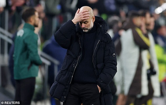 Pep Guardiola's team suffered a new defeat on their visit to Juventus on Wednesday