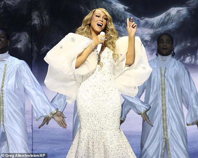 The singer just wrapped up her Christmas Time tour on December 17 at Brooklyn's Barclays Center (pictured) after recently canceling several Christmas concerts due to the flu.